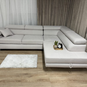 Narożnik L 280x200cm Mleczny