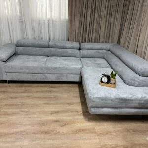 Narożnik Bruno rozkładany L  275 × 202 cm z funkcją spania i pojemnikiem